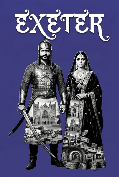 Exeter Bollywood-style poster
