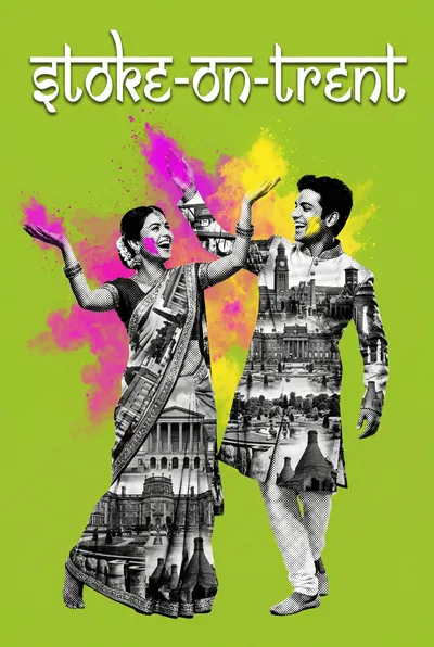 Stoke-on-Trent Bollywood-style poster