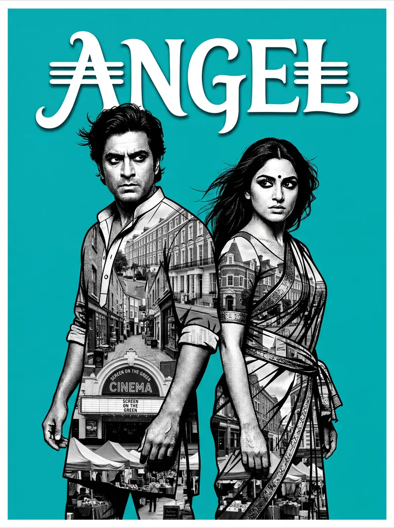 Angel Bollywood-style poster by SpicyEditions