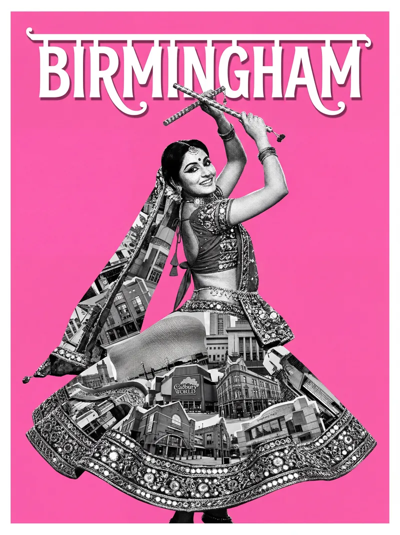 Birmingham Bollywood-style poster by SpicyEditions