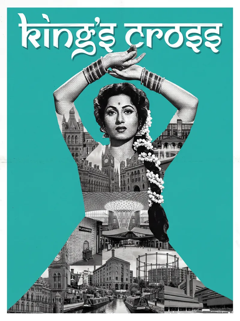 King's Cross Bollywood-style poster by SpicyEditions